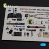 Kelik K72161 P-47M Thunderbolt- interior 3D decals for Revell kit (1/72)